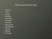 Mineralinės medžiagos - makroelementai ir mikroelementai 3 puslapis