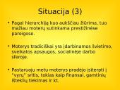 Moterų diskriminacijos problema darbe 7 puslapis