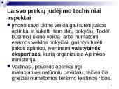 Natūrinis (daiktinis) įmonės veiklos tyrimo aspektas 20 puslapis