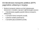 Naujausios Lietuvos transporto veiklos strateginės kryptys 2 puslapis