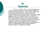 Naujosios didaktikos srovės ir jų atstovai 15 puslapis