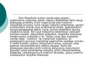 Naujosios didaktikos srovės ir jų atstovai 3 puslapis