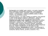 Naujosios didaktikos srovės ir jų atstovai 10 puslapis