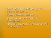 Nešiojamojo kompiuterio "HP Compaq nx9420" pristatymas 11 puslapis