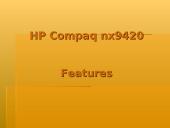 Nešiojamojo kompiuterio "HP Compaq nx9420" pristatymas 4 puslapis
