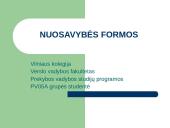 Nuosavybės formos