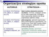 Organizacijos paskirtis ir strategija 9 puslapis