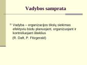 Organizacijos, vadovai, vadovavimas 3 puslapis