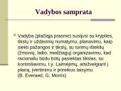 Organizacijos, vadovai, vadovavimas 4 puslapis