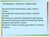 Organizacijų vystymas ir strateginis valdymas 5 puslapis