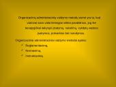 Organizaciniai administraciniai valdymo metodai 3 puslapis