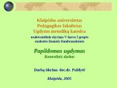 Papildomas gamtamokslinis ugdymas