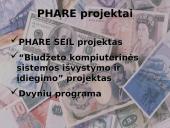 PHARE projektai