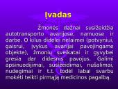 Pirmosios pagalbos suteikimas nukentėjusiesiems 2 puslapis