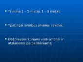 Planų rūšys: ilgalaikiai, vidutinės trukmės, operatyviniai 11 puslapis