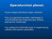 Planų rūšys: ilgalaikiai, vidutinės trukmės, operatyviniai 15 puslapis