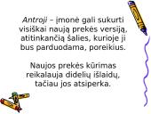 Prekės strategijos užsienio rinkose samprata. Prekės užsienio rinkoms parinkimas 11 puslapis