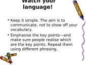 Preparing your oral presentation 16 puslapis