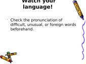 Preparing your oral presentation 17 puslapis