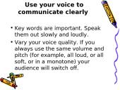 Preparing your oral presentation 20 puslapis