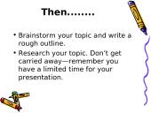 Preparing your oral presentation 4 puslapis