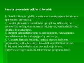 Prevencija, kaip antras pagalbos lygmuo 14 puslapis
