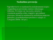 Prevencija, kaip antras pagalbos lygmuo 19 puslapis