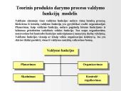 Produkto darymo proceso teorinis valdymo modelis 2 puslapis