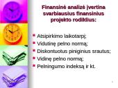 Projekto inicijavimas. Projekto idėjos analizė 10 puslapis