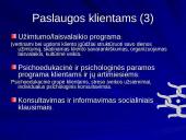 Psichosocialinės reabilitacijos paslaugos psichikos sutrikimų turintiems asmenims VPSRC 6 puslapis