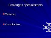 Psichosocialinės reabilitacijos paslaugos psichikos sutrikimų turintiems asmenims VPSRC 7 puslapis