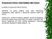 Pusiausvyros ir koordinacijos vertinimo metodai 14 puslapis