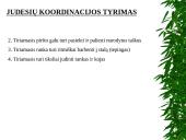 Pusiausvyros ir koordinacijos vertinimo metodai 16 puslapis