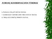 Pusiausvyros ir koordinacijos vertinimo metodai 18 puslapis