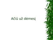 Pusiausvyros ir koordinacijos vertinimo metodai 19 puslapis