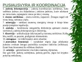 Pusiausvyros ir koordinacijos vertinimo metodai 6 puslapis