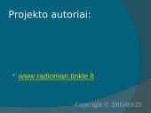 Radijas ir jo taikymai 14 puslapis