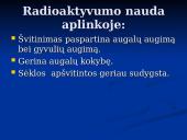 Radioaktyvių medžiagų poveikis aplinkai 15 puslapis