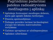 Radioaktyvių medžiagų poveikis aplinkai 17 puslapis