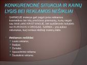 Reklamos išlaidų planas 2011 metams: Šiaulių filialas "Sarma" 3 puslapis