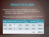 Reklamos išlaidų planas 2011 metams: Šiaulių filialas "Sarma" 5 puslapis