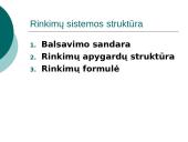 Rinkimai ir jų sistemos 9 puslapis