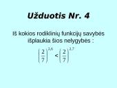 Rodiklinės funkcijos savybių taikymas uždavinių sprendime 10 puslapis