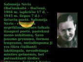 Lietuvių poetė Salomėja Nėris 2 puslapis