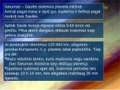 Saturnas, Saturno charakteristika 6 puslapis