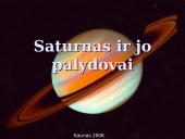 Saturnas ir jo palydovai