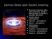 Saulės sistema. Astronomija 9 puslapis