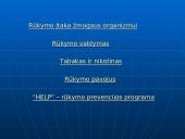 Socialinės problemos. Rūkymas 2 puslapis