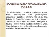 Socialinio darbo ekonomizavimas bei socialinių paslaugų efektyvumo analizė 2 puslapis