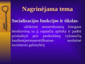 Socialinio darbo ir socialinės edukologijos reikšmė sėkmingai individo socializacijai 6 puslapis